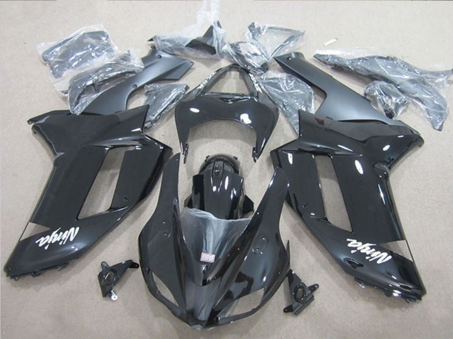 2007-2008 Kawasaki ZX6R Motorcycle Fairings - Black Ninja Australia