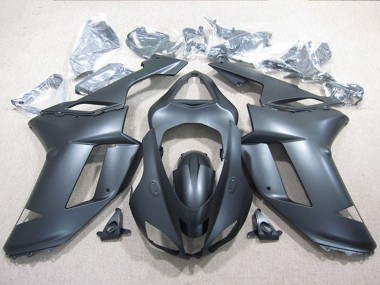 Affordable 2007-2008 Kawasaki ZX6R Bike Fairings - Black Australia