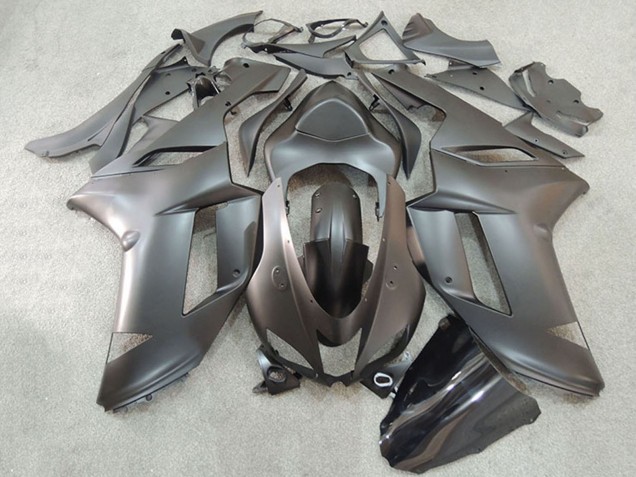 2007-2008 Kawasaki ZX6R Motorcycle Fairing - Black Australia