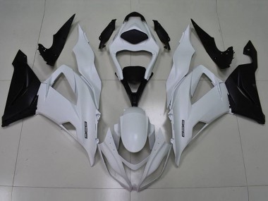 Affordable 2013-2018 Kawasaki ZX6R Motorcycle Fairings - White Black 636 Australia