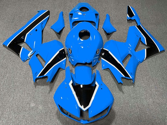 2013-2023 Honda CBR600RR Motorcycle Fairings - Light Blue White Glossy Black Australia