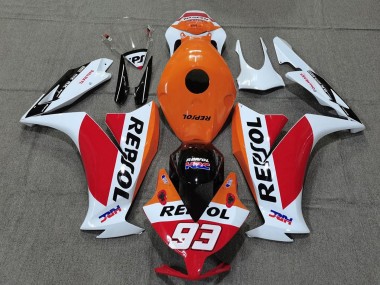 Affordable 2012-2016 Honda CBR1000RR Motorcycle Fairings - White Orange Red Glossy Black HRC Repsol 93 Australia