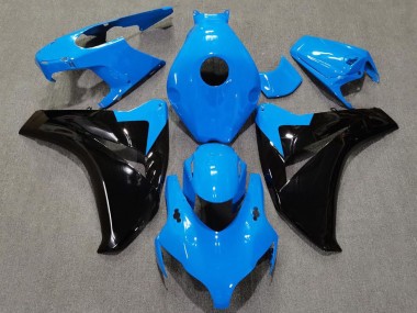 Affordable 2008-2011 Honda CBR1000RR Motorcycle Fairings - Baby Blue Glossy Black Australia