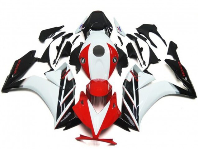 2012-2016 Honda CBR1000RR Motorcycle Fairings - White Red Glossy Black Australia