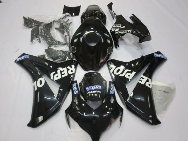 Affordable 2008-2011 Honda CBR1000RR Motorcycle Fairings - Glossy Black Blue White Repsol Australia