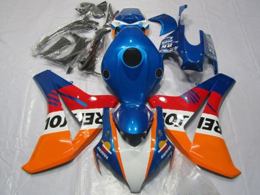 Affordable 2008-2011 Honda CBR1000RR Motorcycle Fairings - Orange White Red Blue Repsol Australia