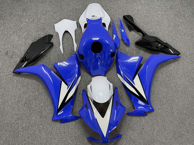 2012-2016 Honda CBR1000RR Motorcycle Fairings - White Blue Glossy Black Australia