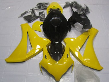 Affordable 2008-2011 Honda CBR1000RR Motorcycle Fairing - Yellow Glossy Black Australia