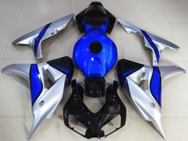 Affordable 2006-2007 Honda CBR1000RR Motorcycle Fairings - Silver Blue Glossy Black Australia