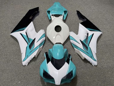 Affordable 2004-2005 Honda CBR1000RR Motorcycle Fairings - White Cyan Blue Glossy Black Australia