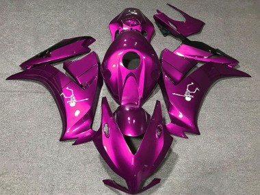 Affordable 2012-2016 Honda CBR1000RR Motorcycle Fairings - Deep Pink Glossy Black Australia