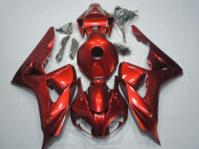 2006-2007 Honda CBR1000RR Motorcycle Fairings - Deep Red Australia