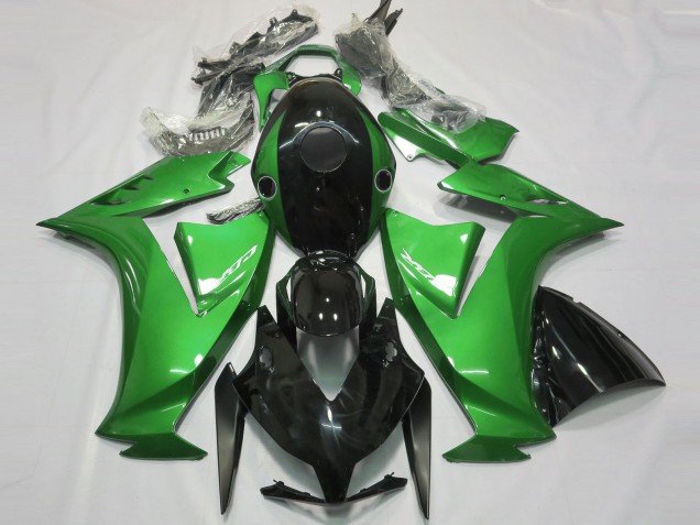 2012-2016 Honda CBR1000RR Motorcycle Fairing - Green Glossy Black Australia