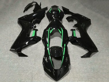 Affordable 2017-2023 Honda CBR1000RR Motorcycle Fairings - Glossy Black Forest Green Lining Australia
