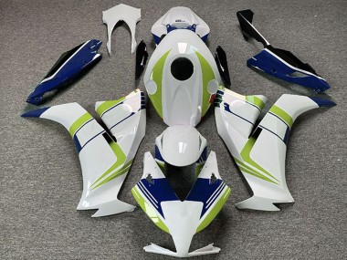 Affordable 2012-2016 Honda CBR1000RR Motorcycle Fairings - White Green Blue Australia