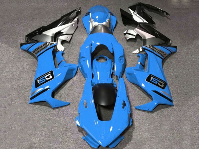 2017-2023 Honda CBR1000RR Motorcycle Fairings - Blue White Silver Glossy Black DSI Australia