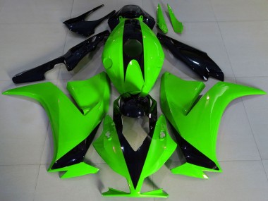 Affordable 2012-2016 Honda CBR1000RR Motorcycle Fairings - Green Glossy Black Australia