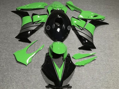Affordable 2012-2016 Honda CBR1000RR Motorcycle Fairings - Green Grey Glossy Black Australia