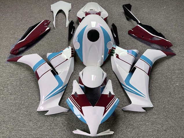 2012-2016 Honda CBR1000RR Motorcycle Fairings - White Light Blue Maroon Red Australia