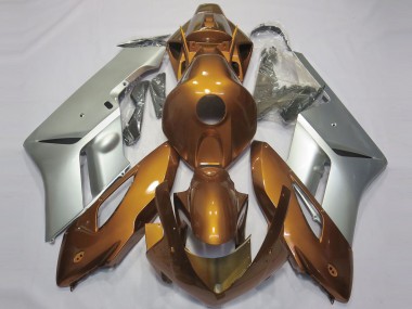 Affordable 2004-2005 Honda CBR1000RR Motorcycle Fairings - Silver Gold Australia