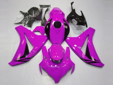 Affordable 2008-2011 Honda CBR1000RR Motorcycle Fairings - Pink Glossy Black OEM Style Australia