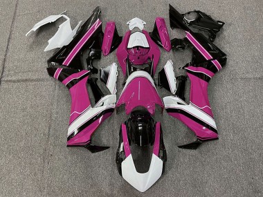 Affordable 2017-2023 Honda CBR1000RR Motorcycle Fairings - White Pink Glossy Black Australia