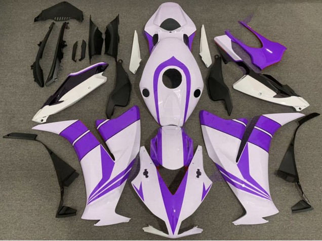 2012-2016 Honda CBR1000RR Motorcycle Fairings - White Purple Australia