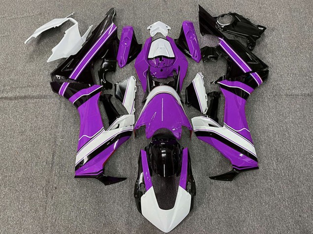 2017-2023 Honda CBR1000RR Motorcycle Fairing - White Purple Glossy Black Australia