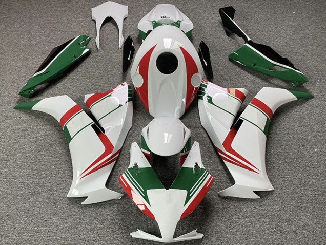 2012-2016 Honda CBR1000RR Motorcycle Fairings - White Red Green Australia