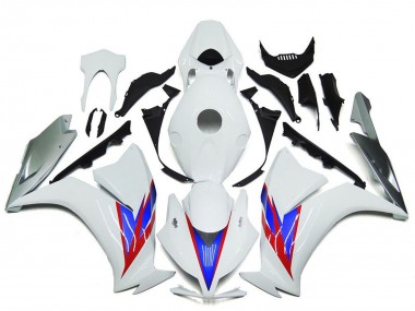 Affordable 2012-2016 Honda CBR1000RR Motorcycle Fairings - White Blue Red Silver Australia