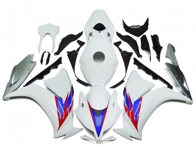 2012-2016 Honda CBR1000RR Motorcycle Fairings - White Blue Red Silver Australia