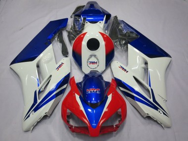 Affordable 2004-2005 Honda CBR1000RR Motorcycle Fairings - White Blue Red HRC OEM Style Australia