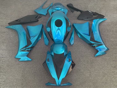 Affordable 2012-2016 Honda CBR1000RR Motorcycle Fairings - Light Blue Glossy Black Style Australia