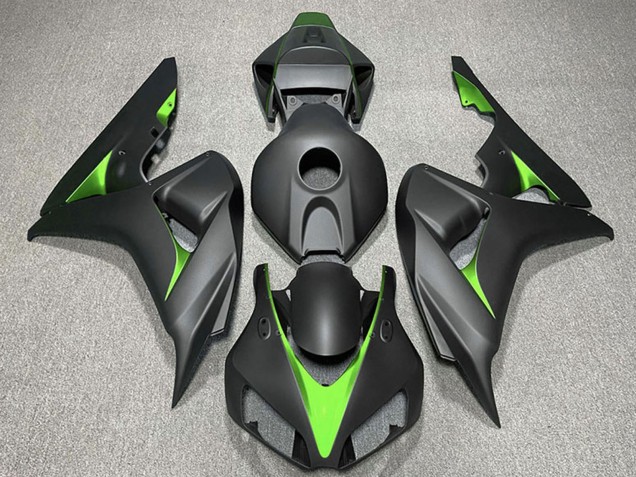 2006-2007 Honda CBR1000RR Motorcycle Fairings - Matte Black Green Australia