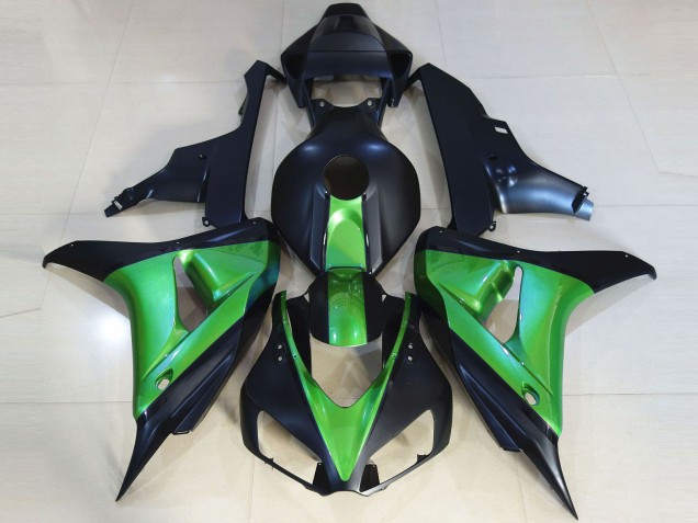 2006-2007 Honda CBR1000RR Motorcycle Fairings - Green Matte Dark Blue Australia
