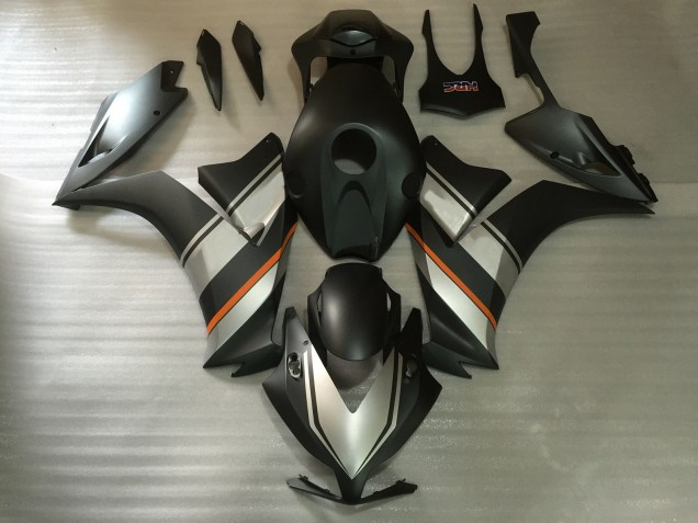 2012-2016 Honda CBR1000RR Motorcycle Fairings - Silver Orange Matte Black Australia