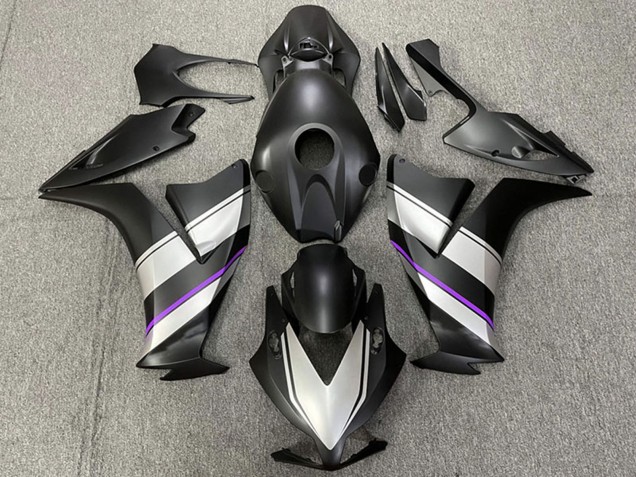 2012-2016 Honda CBR1000RR Motorcycle Fairings - Silver Purple Matte Black Australia