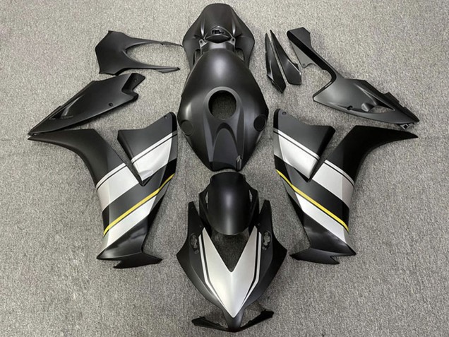 2012-2016 Honda CBR1000RR Motorcycle Fairings - Silver Yellow Matte Black Australia