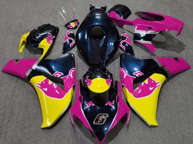 Affordable 2008-2011 Honda CBR1000RR Motorcycle Fairings - Dark Blue Pink Yellow Red Bull Australia