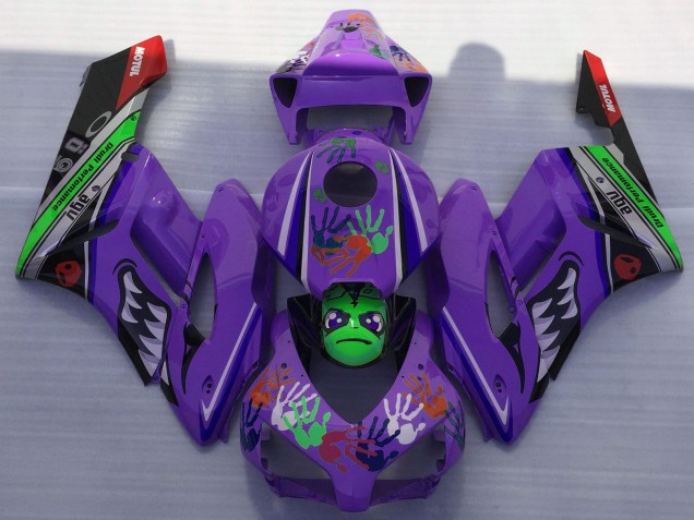 2004-2005 Honda CBR1000RR Motorcycle Fairings - Purple Green Black Red Shark Australia