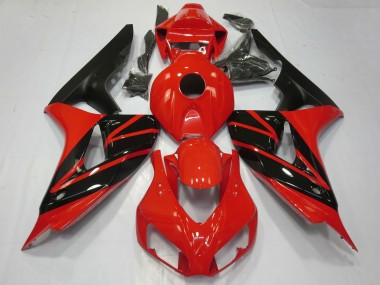 Affordable 2006-2007 Honda CBR1000RR Motorcycle Fairings - Red Glossy Black Matte Black Australia