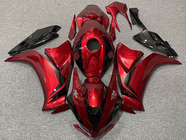 2012-2016 Honda CBR1000RR Motorcycle Fairings - Red Glossy Black Style Australia