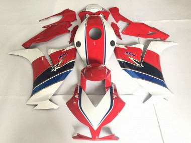 Affordable 2012-2016 Honda CBR1000RR Motorcycle Fairing - White Red Blue Australia