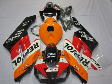 Affordable 2004-2005 Honda CBR1000RR Motorcycle Fairings - Orange White Red Glossy Black Repsol 26 Australia