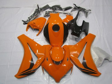 Affordable 2008-2011 Honda CBR1000RR Motorcycle Fairings - Orange Glossy Black Australia