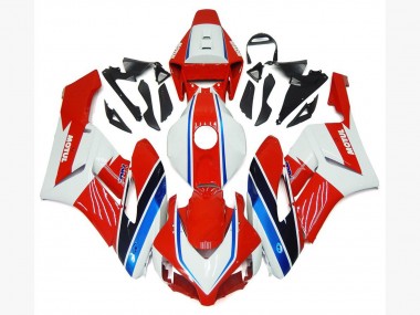 Affordable 2004-2005 Honda CBR1000RR Motorcycle Fairings - White Red Blue Black Motul Australia