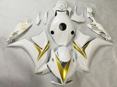 Affordable 2012-2016 Honda CBR1000RR Motorcycle Fairings - White Gold Australia