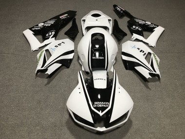 Affordable 2013-2023 Honda CBR600RR Motorcycle Fairings - White Glossy Black Australia
