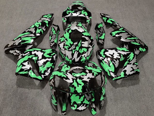2005-2006 Honda CBR600RR Motorcycle Fairings - Camouflage Light Green Australia