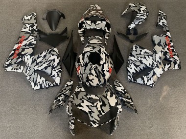 Affordable 2005-2006 Honda CBR600RR Motorcycle Fairings - Camouflage Red Decals Australia